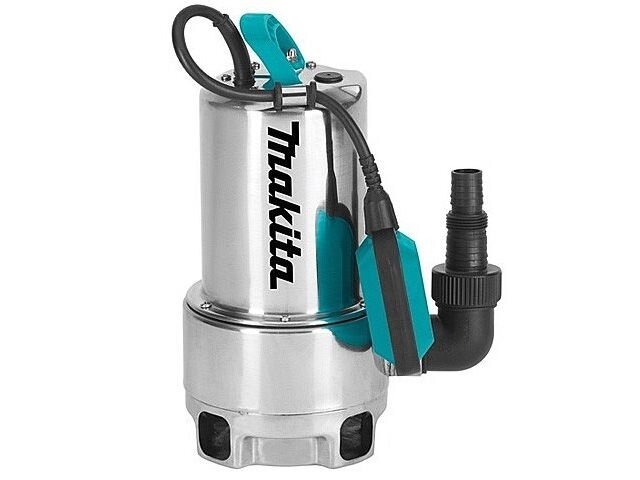 Дренажный насос для грязной воды MAKITA PF 0610 (550 Вт, 10800 л/ч, до 5 м, стальн. корпус) от компании ООО "ИнструментЛюкс" - фото 1