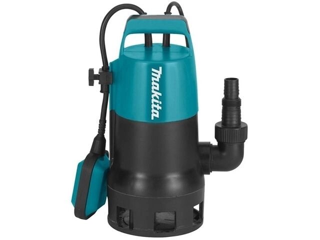 Дренажный насос для грязной воды MAKITA PF 1010 (1000 Вт, 14400 л/ч, до 5 м, пластм. корпус) от компании ООО "ИнструментЛюкс" - фото 1