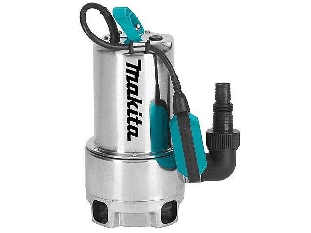 Дренажный насос для грязной воды MAKITA PF 1110 (1100 Вт, 15000 л/ч, до 5 м, стальн. корпус) от компании ООО "ИнструментЛюкс" - фото 1