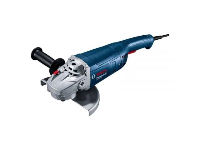 Двуручная углошлифмашина BOSCH GWS 2200 в кор. (2200 Вт, диск 180х22 мм, плавный пуск) от компании ООО "ИнструментЛюкс" - фото 1