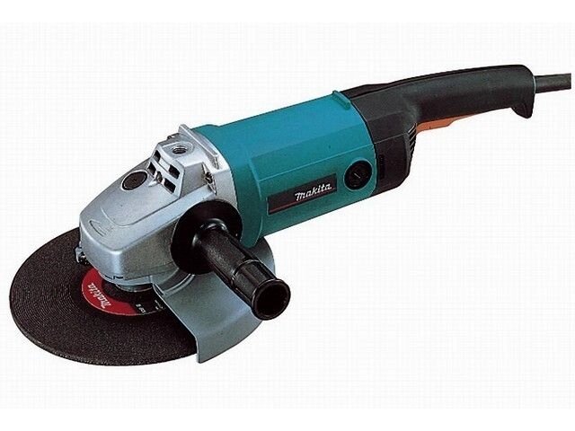 Двуручная углошлифмашина MAKITA 9069 в кор. (2000 Вт, диск 230х22 мм, без регул. об.) от компании ООО "ИнструментЛюкс" - фото 1