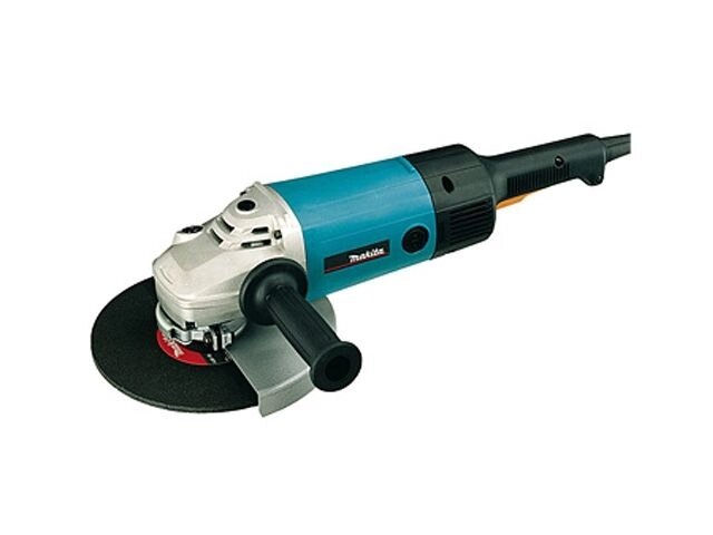 Двуручная углошлифмашина MAKITA 9079 SF в кор. (2000 Вт, диск 230х22 мм, плавный пуск, без регул. об., SDS-гайка) от компании ООО "ИнструментЛюкс" - фото 1