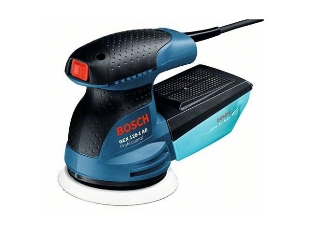 Эксцентриковая шлифмашина BOSCH GEX 125-1 AE в кор. (250 Вт, 125 мм, 15000 - 24000 кол/мин, регул. об.) от компании ООО "ИнструментЛюкс" - фото 1