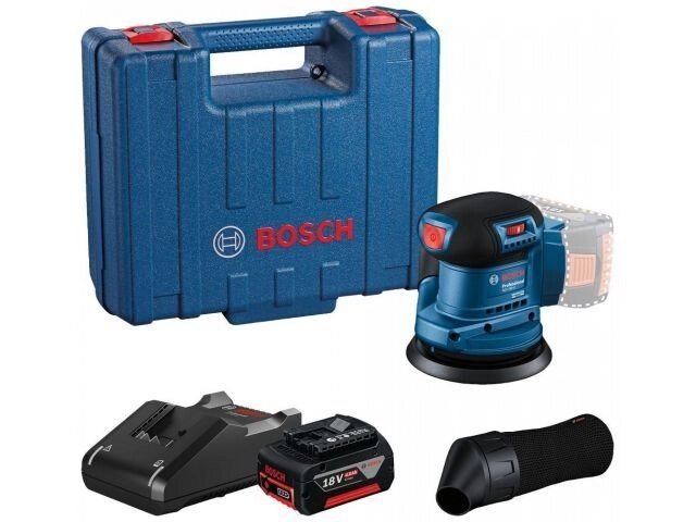 Эксцентриковая шлифмашина BOSCH GEX 185-LI PROFESSIONAL в чем. (,125 мм, 6000 - 10000 кол/мин, регул. об.) от компании ООО "ИнструментЛюкс" - фото 1