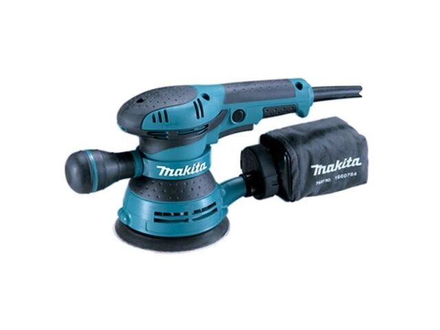 Эксцентриковая шлифмашина MAKITA BO 5040 в кор. (300 Вт, 125 мм, 12000 кол/мин) от компании ООО "ИнструментЛюкс" - фото 1