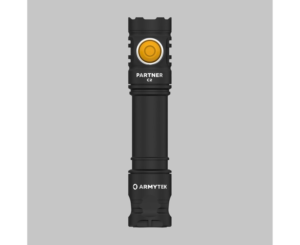 Фонарь Armytek Partner C2 Magnet USB Белый от компании ООО "ИнструментЛюкс" - фото 1