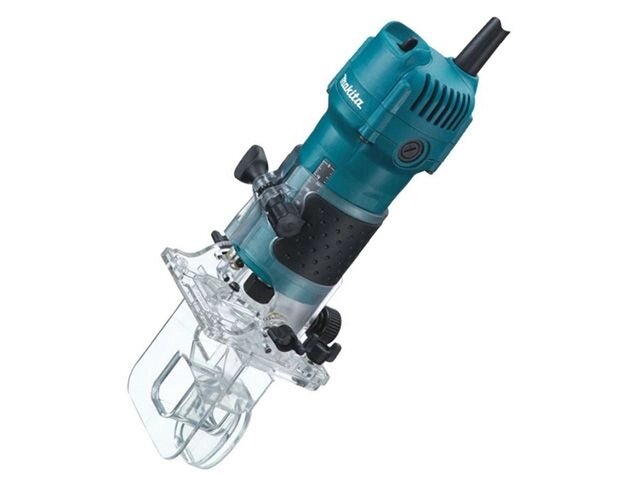 Фрезер кромочный MAKITA 3710 в кор. (530 Вт, цанга 6 мм, 30000 об/мин) от компании ООО "ИнструментЛюкс" - фото 1