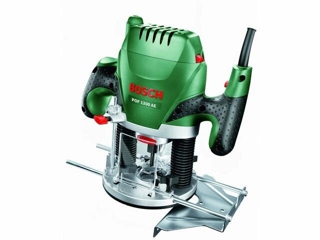 Фрезер вертикальный BOSCH POF 1200 AE в кор. (1200 Вт, цанга 6/8 мм, 28000 об/мин, регул. об.) от компании ООО "ИнструментЛюкс" - фото 1