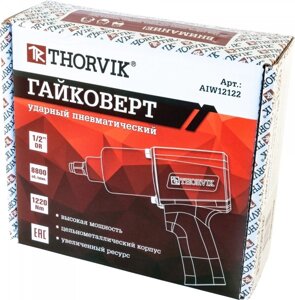 Гайковерт ударный пневматический Thorvik AIW12122 (1200Hm)