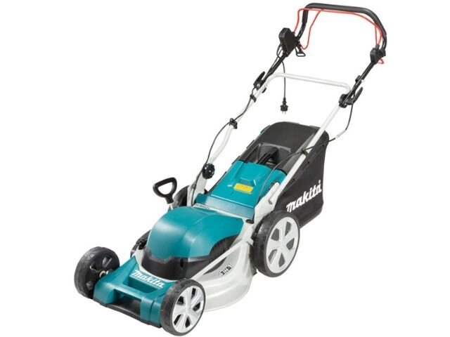 Газонокосилка электрическая MAKITA ELM 4621 (1800 Вт, самоходная, шир. 460 мм, выс. 20-75 мм, стальн. корпус, мульчир. от компании ООО "ИнструментЛюкс" - фото 1