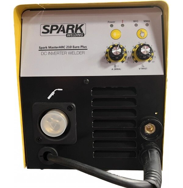 Инверторный полуавтомат SPARK MasterARC 210 EURO PLUS. 220В с аксессуарами от компании ООО "ИнструментЛюкс" - фото 1