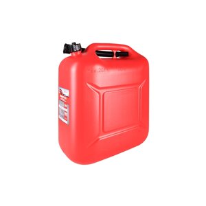 Канистра красная для топлива в комплекте с крышкой и лейкой 3ton PROFI (20л)