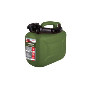 Канистра оливковая для топлива в комплекте с крышкой и лейкой 3ton PROFI (5л)