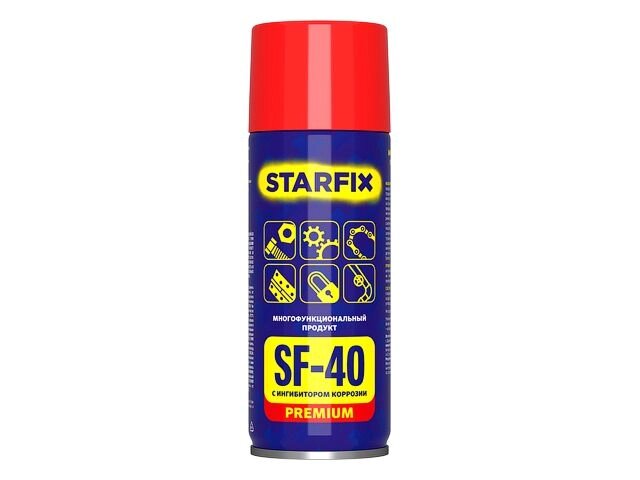 Многофункциональный продукт SF-40 premium STARFIX аэрозоль 520 мл от компании ООО "ИнструментЛюкс" - фото 1