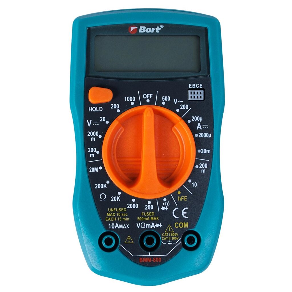 Мультиметр цифровой Bort BMM-800 от компании ООО "ИнструментЛюкс" - фото 1