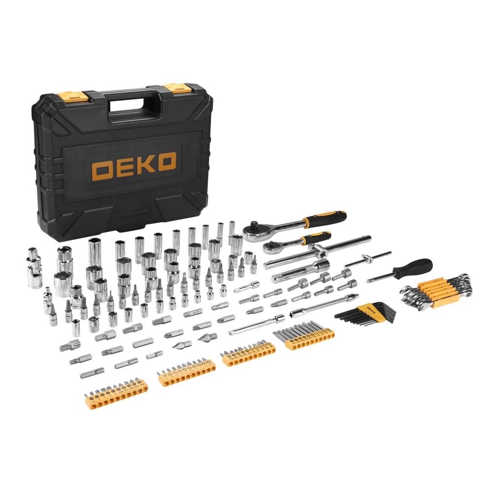 Набор инструмента для авто DEKO DKAT150 в чемодане SET 150 от компании ООО "ИнструментЛюкс" - фото 1