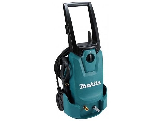 Очиститель высокого давления MAKITA HW 1200 (1.80 кВт, 120 бар, 420 л/ч, возможность забора воды из бочки: Да, рабочая от компании ООО "ИнструментЛюкс" - фото 1