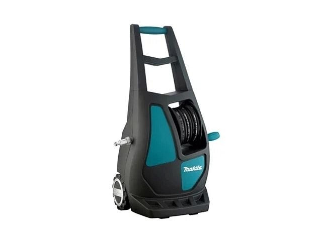 Очиститель высокого давления MAKITA HW 121 (1.80 кВт, 130 бар, 390 л/ч, возможность забора воды из бочки: Да, рабочая от компании ООО "ИнструментЛюкс" - фото 1