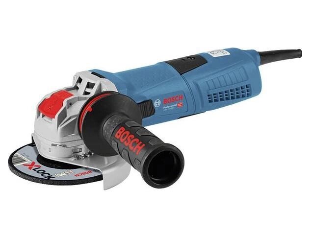 Одноручная углошлифмашина BOSCH GWX 13-125 S в кор. (1300 Вт, диск 125х22 мм, регул. об., система X-LOCK) от компании ООО "ИнструментЛюкс" - фото 1