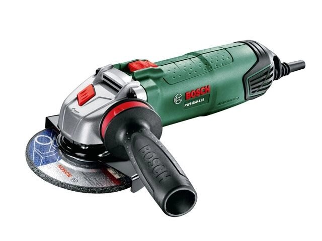 Одноручная углошлифмашина BOSCH PWS 850-125 в кор. (850 Вт, диск 125х22 мм, без регул. об.) от компании ООО "ИнструментЛюкс" - фото 1