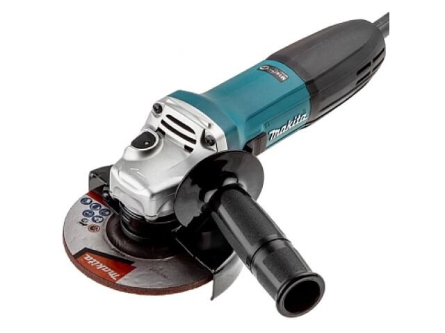 Одноручная углошлифмашина MAKITA 9558 HNR в кор. (840 Вт, диск 125х22 мм без регул. об.) от компании ООО "ИнструментЛюкс" - фото 1