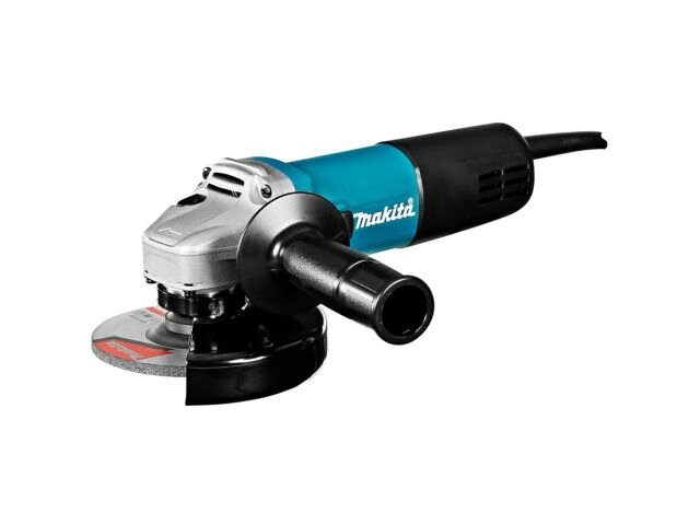 Одноручная углошлифмашина MAKITA 9558 HNR в кор. (840 Вт, диск 125х22 мм без регул. об.) от компании ООО "ИнструментЛюкс" - фото 1