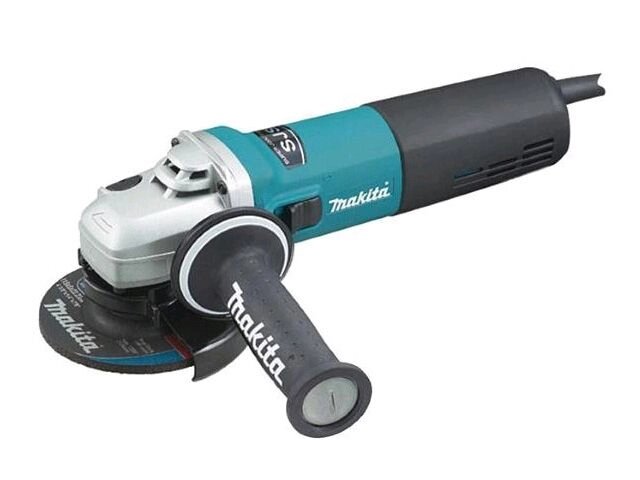 Одноручная углошлифмашина MAKITA 9565 CR в кор. (1400 Вт, диск 125х22 мм, плавный пуск) от компании ООО "ИнструментЛюкс" - фото 1