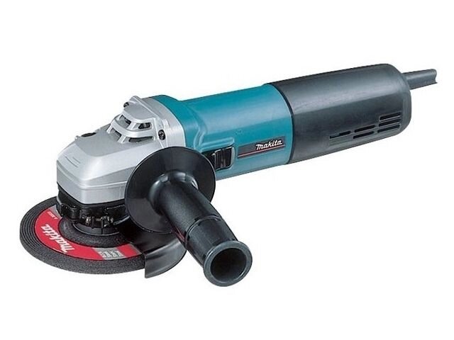 Одноручная углошлифмашина MAKITA 9565 CVR в кор. (1400 Вт, диск 125х22 мм, плавный пуск, регул. об.) от компании ООО "ИнструментЛюкс" - фото 1