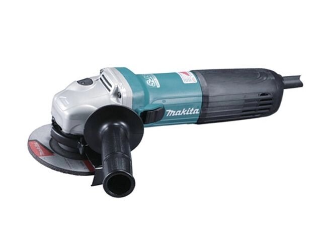 Одноручная углошлифмашина MAKITA GA 5040 C в кор. (1400 Вт, диск 125х22 мм, плавный пуск, регул. об.) от компании ООО "ИнструментЛюкс" - фото 1