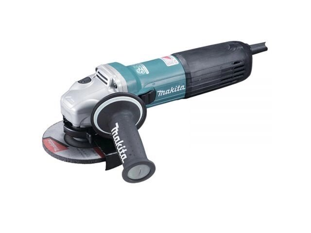 Одноручная углошлифмашина MAKITA GA 5040 CF01 в кор. (1400 Вт, диск 125х, плавный пуск, регул. об.) от компании ООО "ИнструментЛюкс" - фото 1