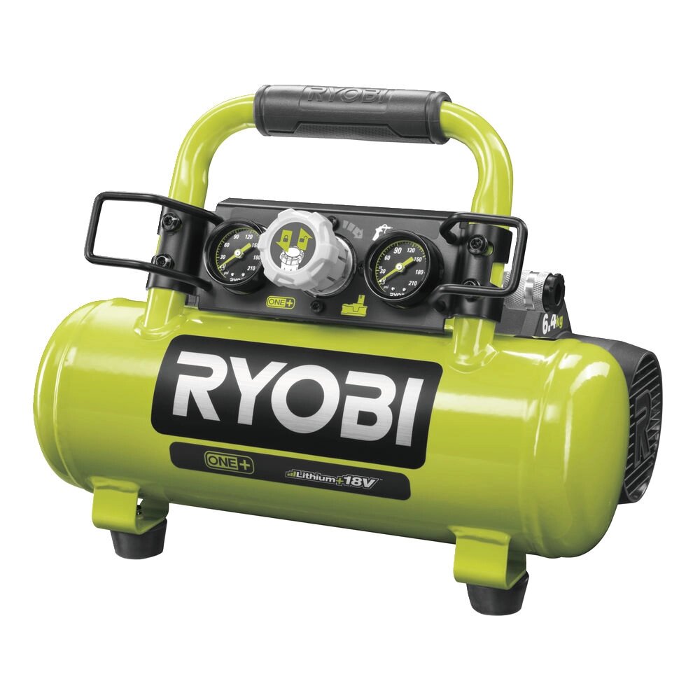 ONE + / Компрессор безмасляный коаксиальный аккумуляторный RYOBI R18AC-0 (без батареи) от компании ООО "ИнструментЛюкс" - фото 1