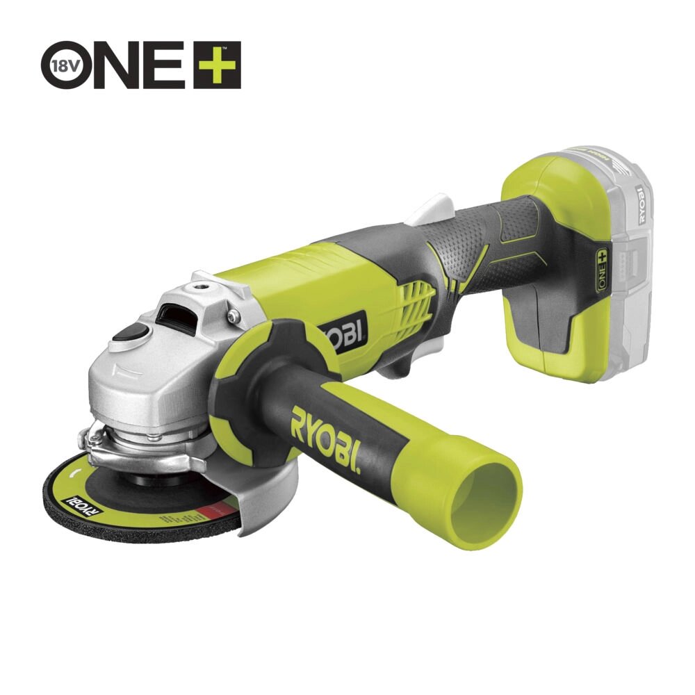 ONE + / Углошлифмашина RYOBI R18AG-0 (без батареи) от компании ООО "ИнструментЛюкс" - фото 1