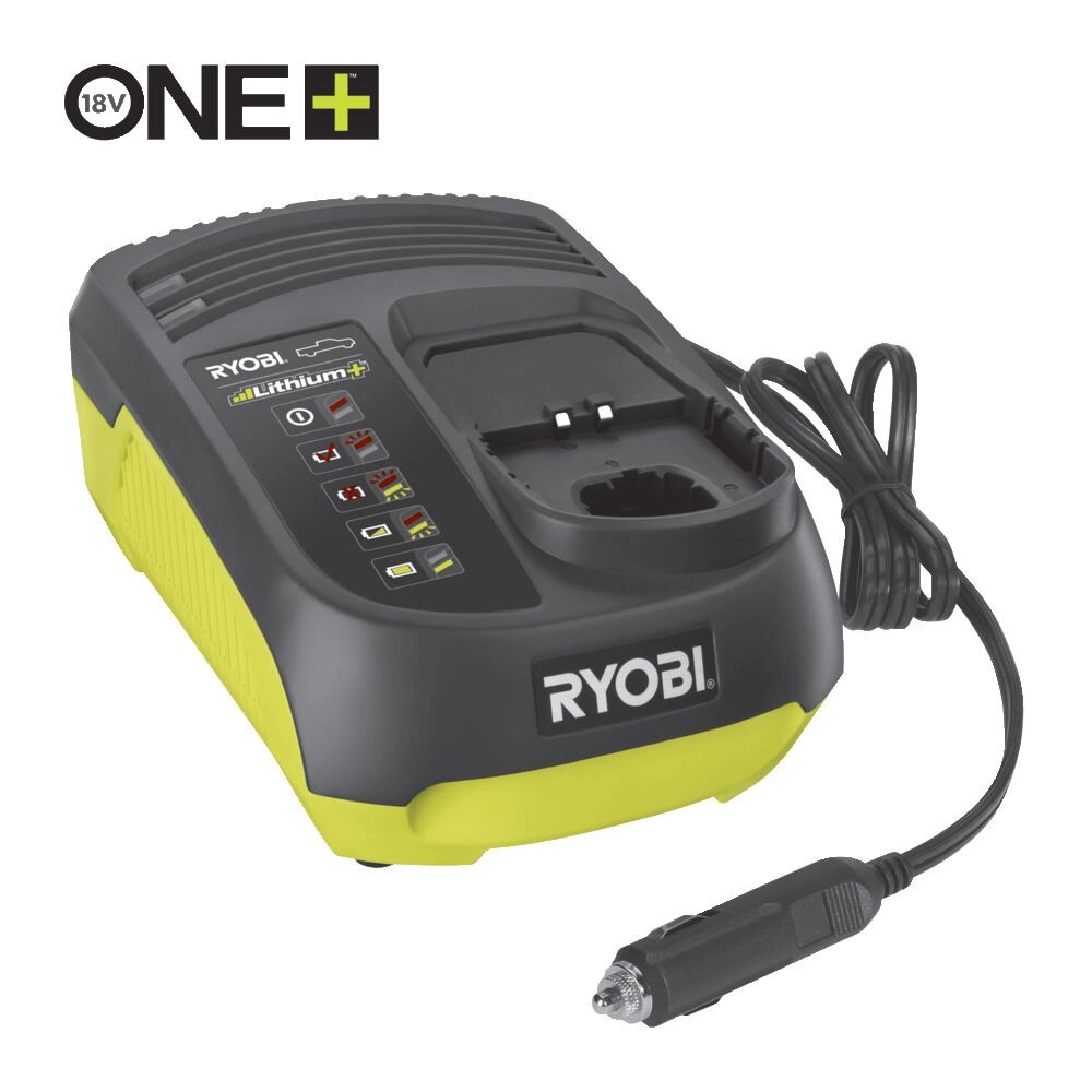 ONE + / Зарядное устройство автомобильное RYOBI RC18118C от компании ООО "ИнструментЛюкс" - фото 1