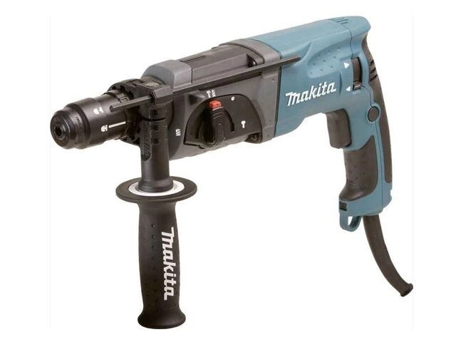 Перфоратор MAKITA HR 2470 FT в чем. (780 Вт, 2.7 Дж, 3 реж., патрон SDS-plus, быстросъемн., БЗП в комплекте, вес 2.8 кг) от компании ООО "ИнструментЛюкс" - фото 1