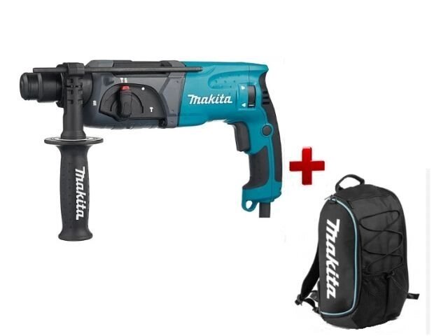 Перфоратор MAKITA HR 2470 в чем. + АКЦИЯ рюкзак (Рюкзак PGH-190100 в ПОДАРОК!) от компании ООО "ИнструментЛюкс" - фото 1