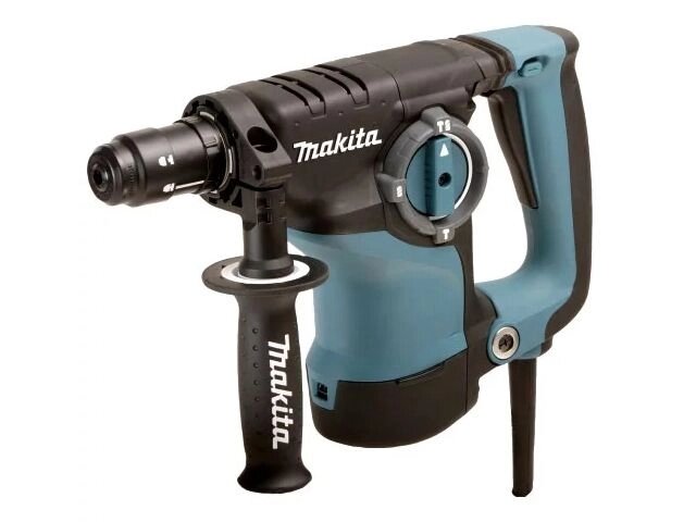 Перфоратор MAKITA HR 2811 FT в чем. (800 Вт, 2.8 Дж, 3 реж., патрон SDS-plus, быстросъемн., БЗП в комплекте, подсветка, от компании ООО "ИнструментЛюкс" - фото 1