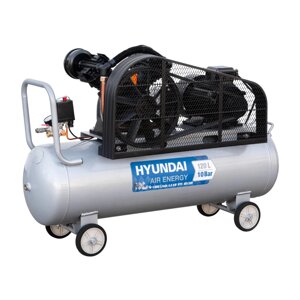 Компрессор воздушный HYUNDAI HYC40120V (120 литров. 600 л/мин. 4.0 кВт. 10 бар.)