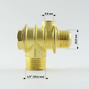 Обратный клапан на компрессор 10 бар (TP-10)(средний)
