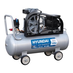 Компрессор воздушный HYUNDAI HYC2280Z (80 литорв. 400 л/мин. 2.2 кВт. 10 бар.)
