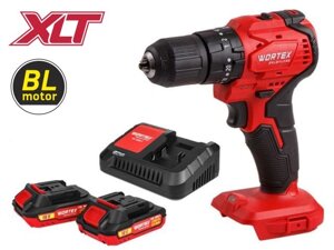 Аккум. ударная дрель-шуруповерт WORTEX BD 2030-1 DLi в чем. ALL1 XLT SET БЕСЩЕТ., 18 В, 55 Н*м, 2 (18.0 В, 2*2 А*ч АКБ