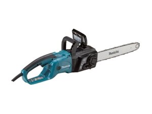 Пила цепная электрическая MAKITA UC 4051 AX 1 шина 40 см (16"), 3/8" LP, 1.3 мм+ запасная цепь ( 2000 Вт, запасная цепь)