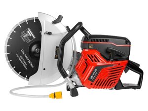Бензорез HDC HD-D740 (3.7 кВт, 5 л. с., Диск 350 мм, мокрый и сухой рез, вес 10кг)