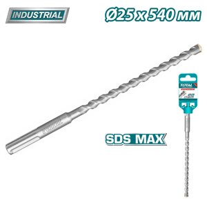 Бур SDS-MAX 25x540мм TOTAL TAC322508