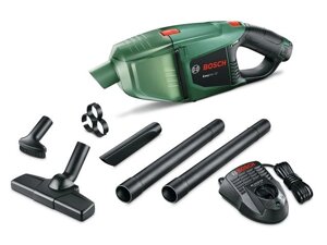 Аккум. пылесос BOSCH EasyVac 12 в кор. + аксессуары (12.0 В, 1 акк., 2.5 А/ч, Li-Ion, 0,35 л, класс: L, самоочистка: