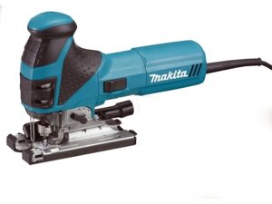 Лобзик электрический MAKITA 4351FCTJB в кейсе+ набор пилок (720 Вт, пропил до 135 мм, подсветка)