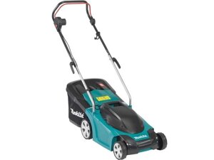 Газонокосилка электрическая MAKITA ELM 3711 (1300 Вт, шир. 37 см, выс. 20-50 мм, пластм. корпус, без мульчир.,