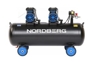 Компрессор безмасляный NORDBERG NCEO135/500 (220 В, ресивер 135 л, 500 л/мин)