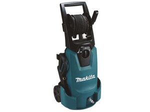 Очиститель высокого давления MAKITA HW 1300 (1.80 кВт, 130 бар, 420 л/ч, возможность забора воды из бочки: Да, рабочая