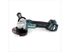 Аккум. углошлифмашина MAKITA LXT DGA 513 RTJ в кор. (18.0 В, 2 акк., 5.0 А/ч, Li-Ion, диск 125х22.2 мм, вибро)