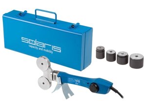 Сварочный аппарат для полимерных труб Solaris PW-804 (800 Вт; 4 насадки: 16, 20, 25, 32 мм) (PW-804)